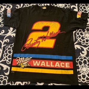 Vintage Rusty Wallace Nascar T shirt Size L Rare